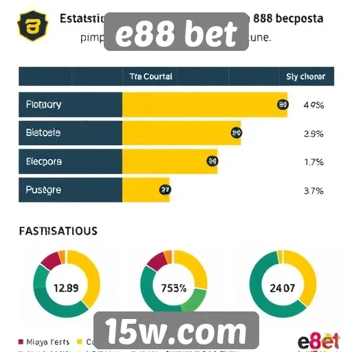 Estatísticas de usuários ativos no e88 bet