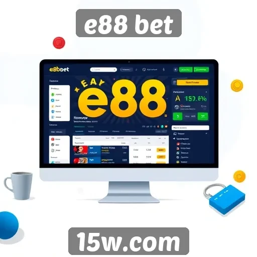 Interface do usuário e navegação do e88 bet